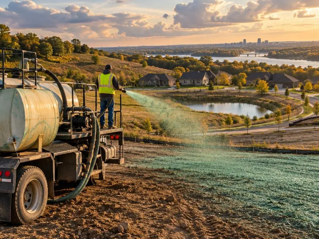 Builder & Commercial Hydroseeding in Omaha, NE