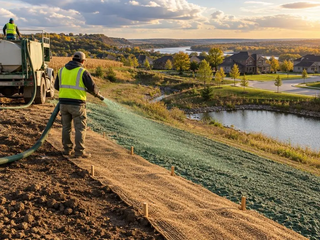 Slope & Erosion Control in Omaha, NE